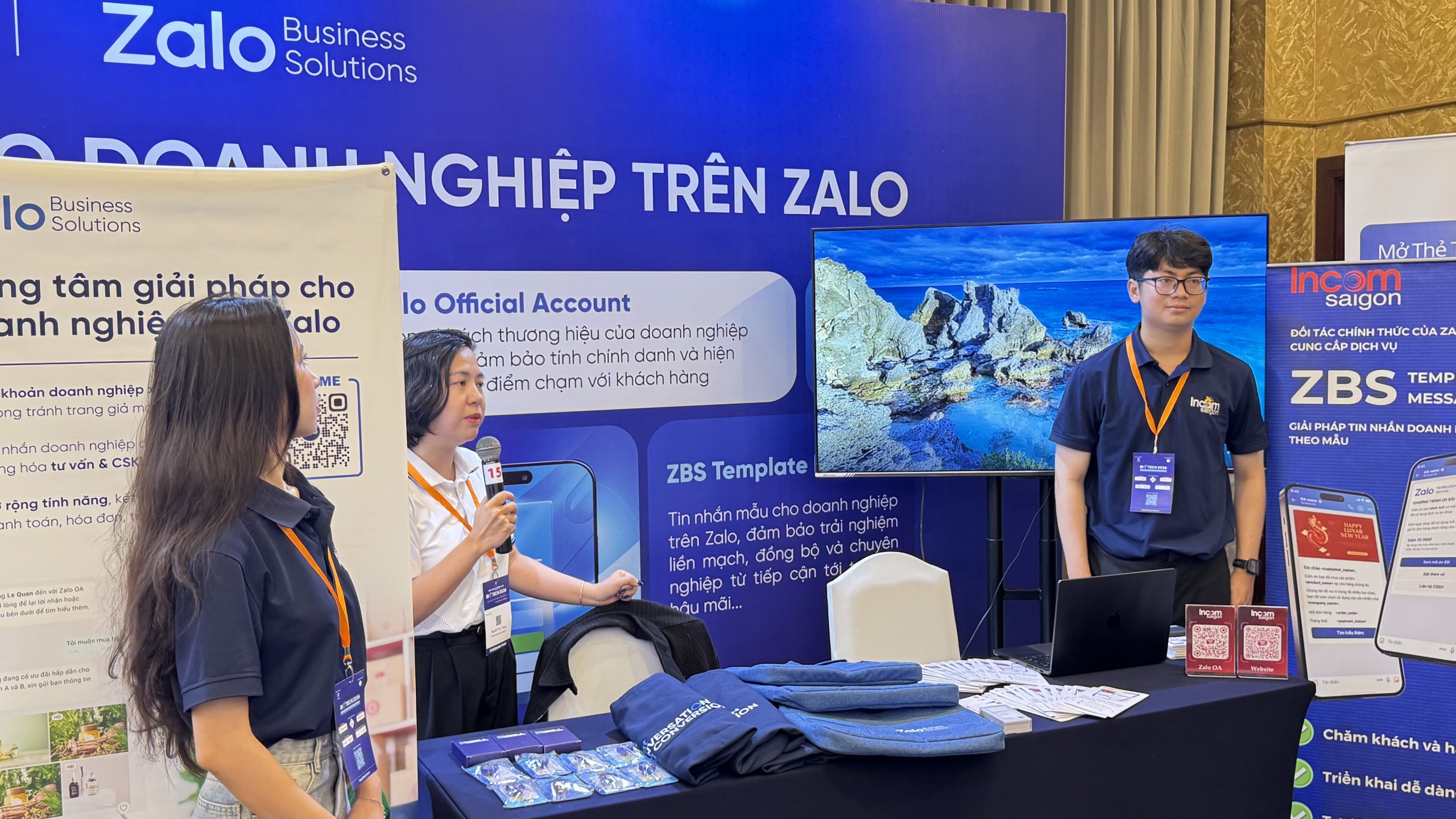 Incom Sài Gòn tại sự kiện Biztech 2026