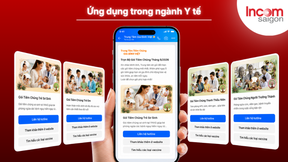 Mẫu ZBS Template Carousel được tích hợp cho ngành Y Tế và Healthcare