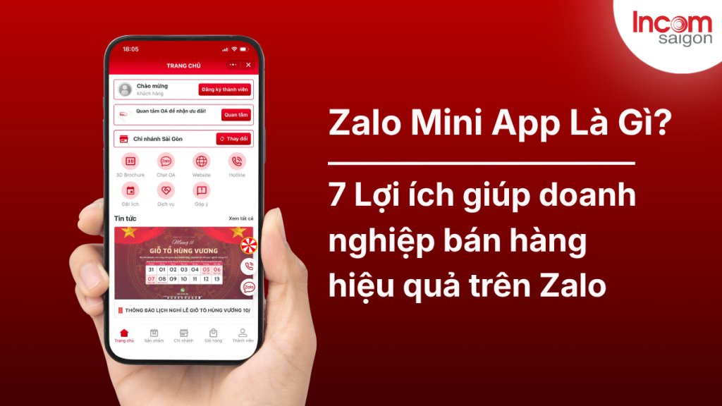Zalo mini app là gì và lợi ích dành cho doanh nghiệp bán hàng hiệu quả trên Zalo