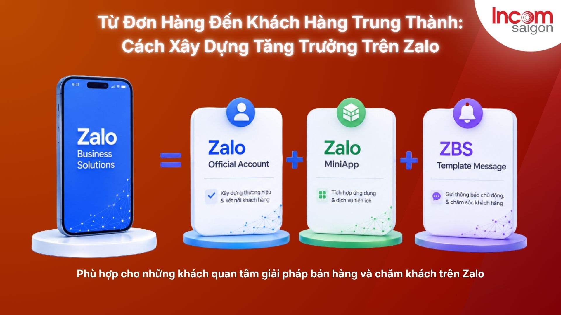 Giải pháp bán hàng và chăm khách trên Zalo tại sự kiện Growth On Zalo 2026