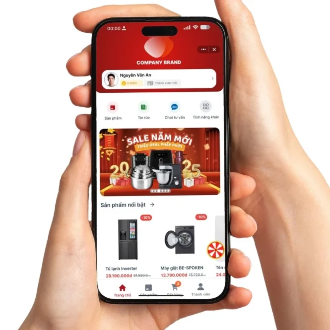 Zalo Mini App Bán Lẻ
