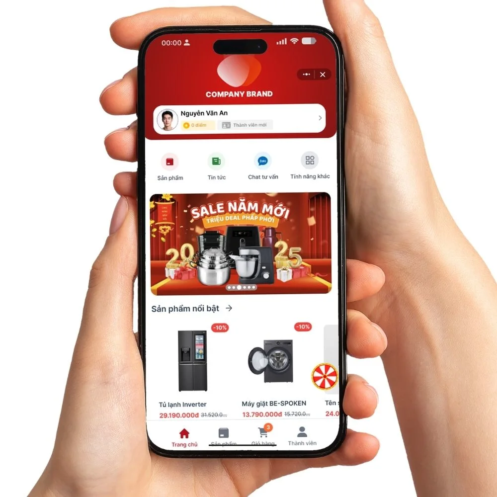 Zalo Mini App Bán Lẻ