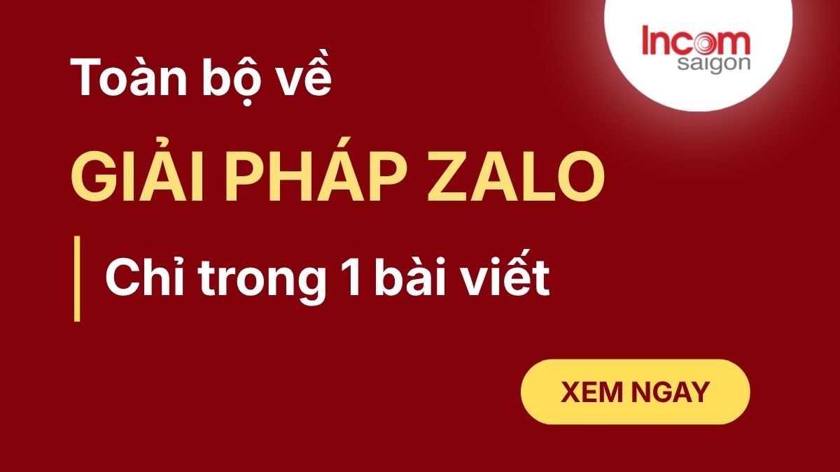 Giải pháp Zalo cho doanh nghiệp