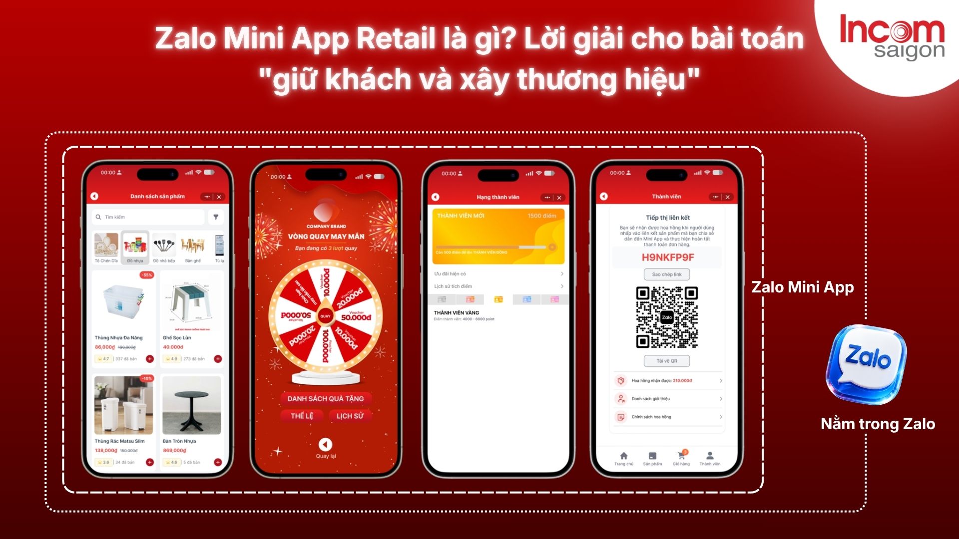 Zalo Mini App Retail không chỉ bán hàng mà còn là một hệ thống quản lý khách hàng