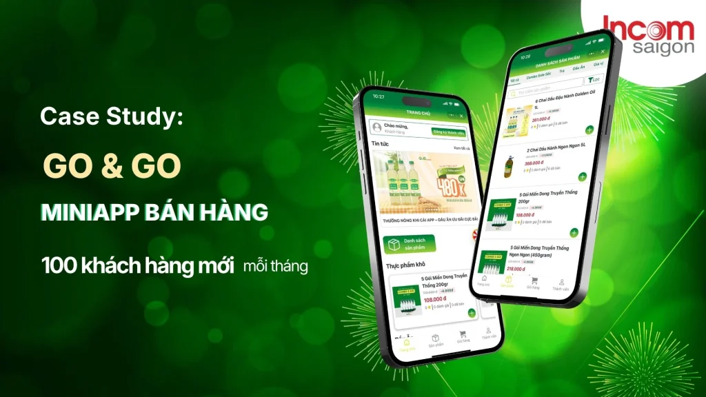 Case study zalo mini app go&go mang đến khách hàng mới mỗi tháng